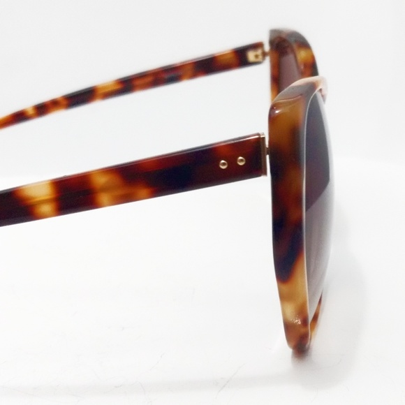 Linda Farrow Oversized Designer Butterfly Sunglasses- NWT